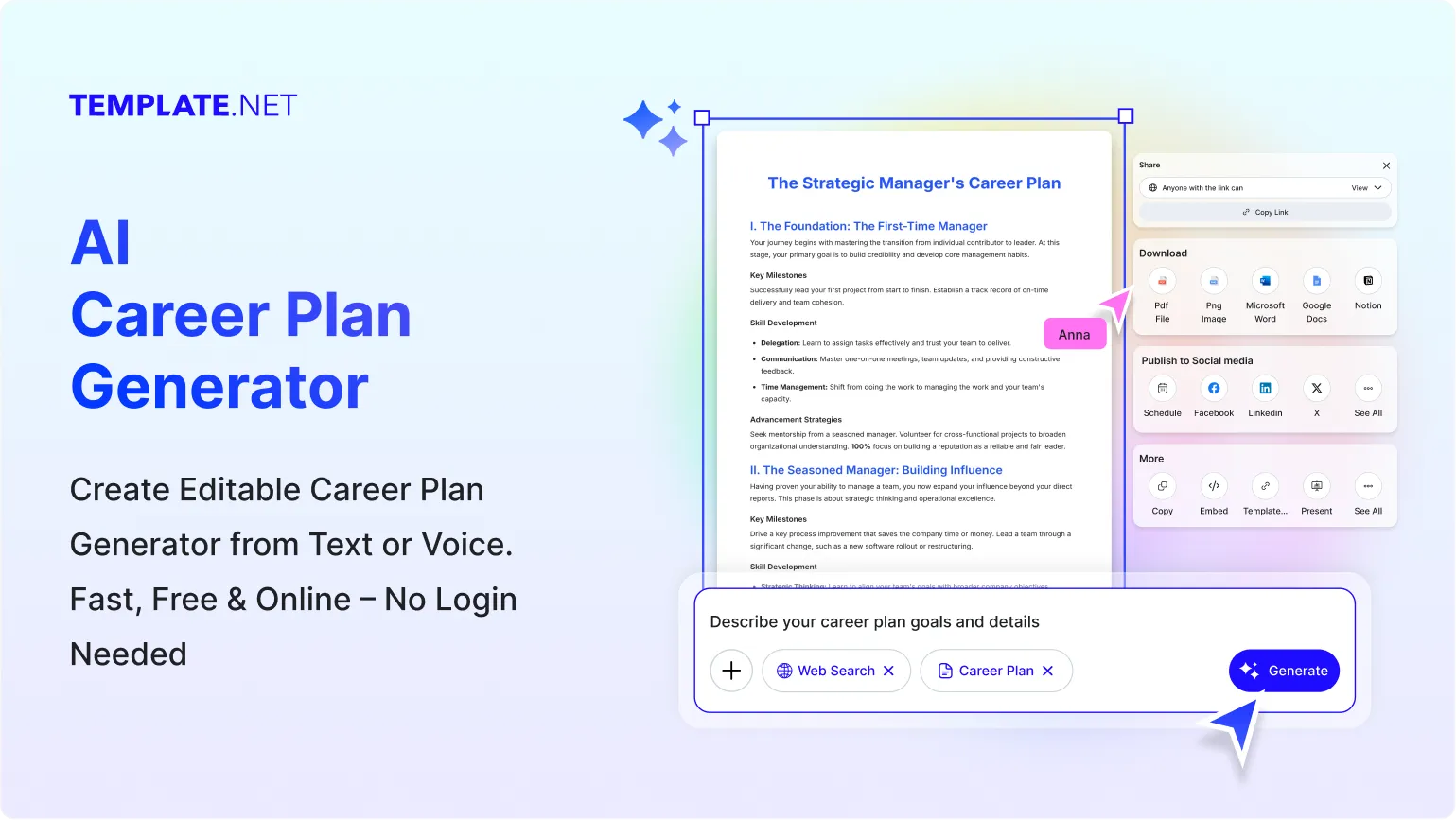 Free AI Career Plan Generator, AI Career Plan Maker Online [ No Signup ]